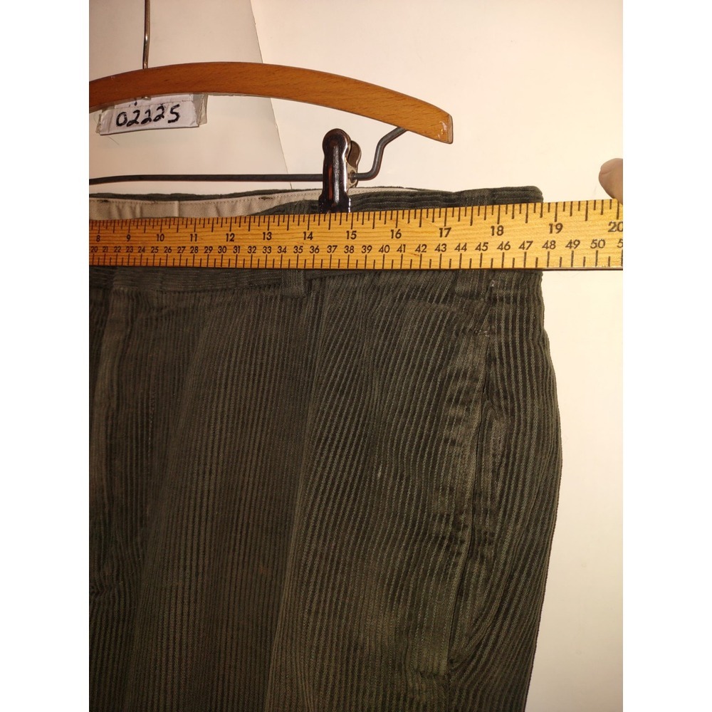 Vintage Bills Khakis Pants Men's 38x30.5 Tan Corduroy Chino Trousers Made In USA - Picture 5 of 6